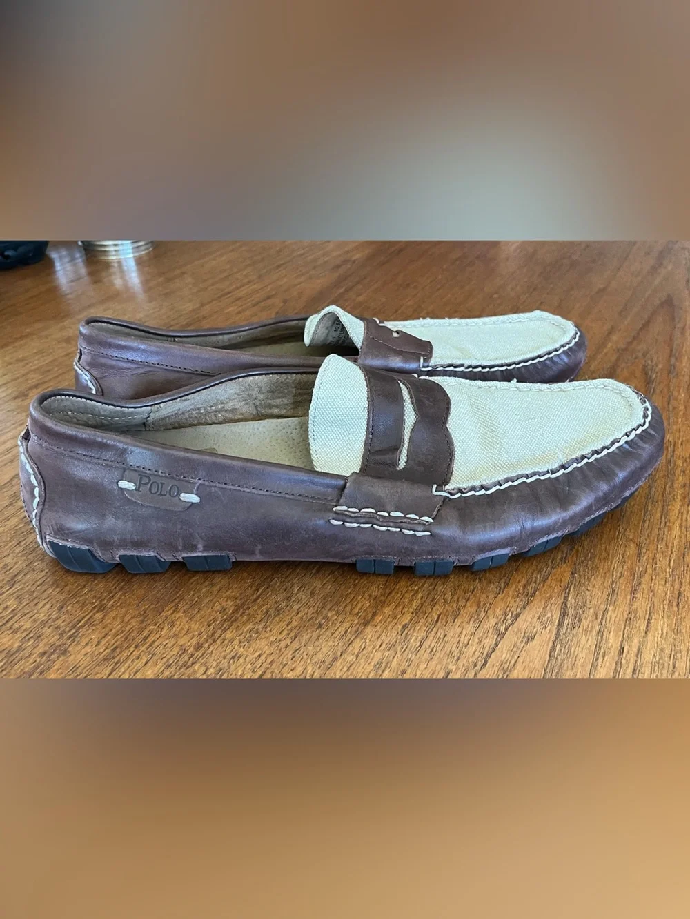 Polo Ralph Lauren Arkley Penny Loafers /Driving Loafers  Men's 10.5
